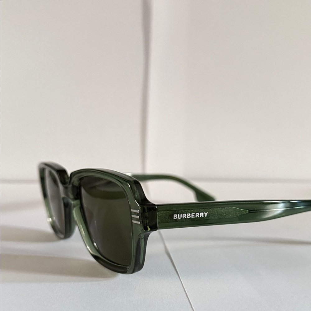 Burberry Olive Green Womens Sunglasses